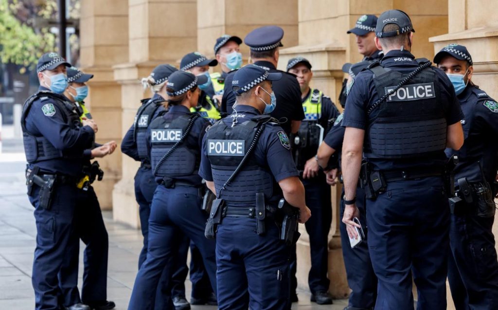 idle-cops-guarding-cowardly-commissioner-stevens