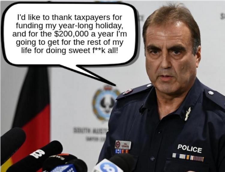 SA Police Assistant Commissioner John Venditto retires after mysterious year-long absence